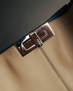 "FENDI" 2010's Soft leather peekaboo x lite handbag
