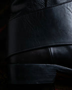 "BOTTEGA VENETA" Belt design square toe knee high long boots