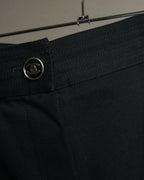“CHANEL” 2004 Spring grosgrain straight trousers