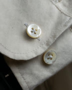 "Maison Martin Margiela" 2010SS triple layer folded fly front shirt