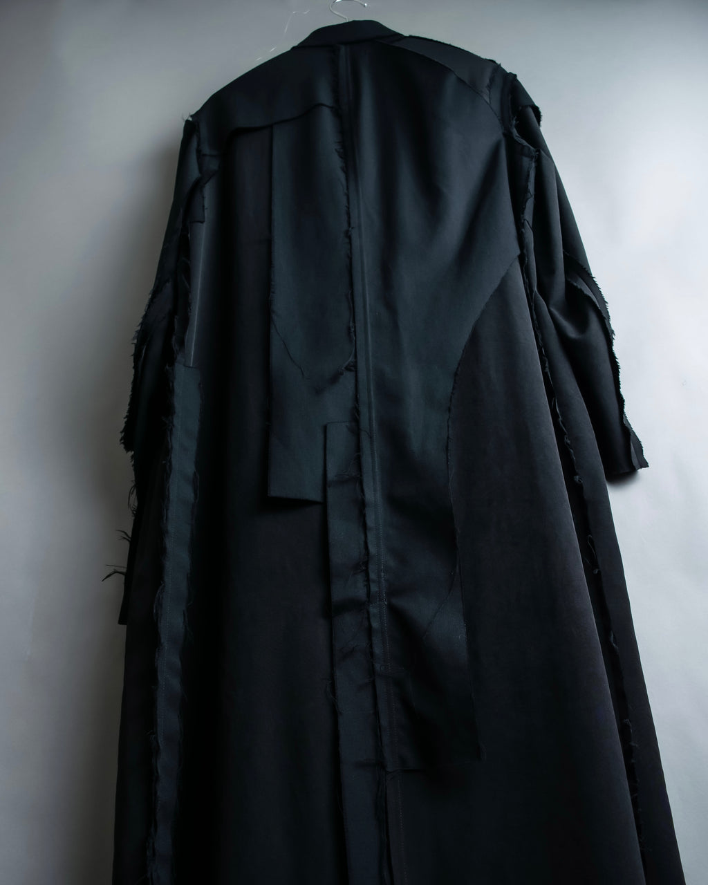 "B Yohji Yamamoto" Inside-out design super long shirt coat