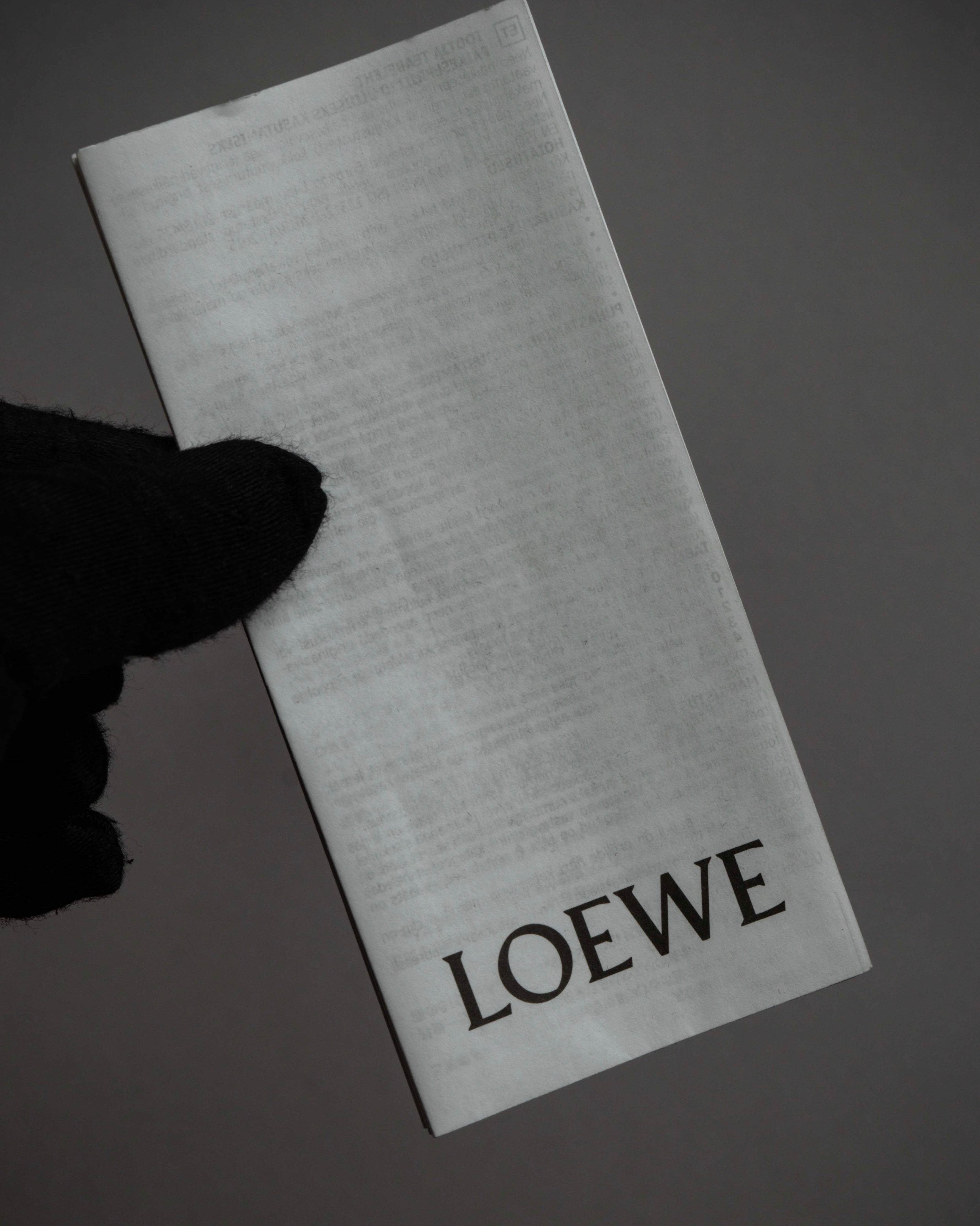 "LOEWE" Thick rim oval frame sunglasses