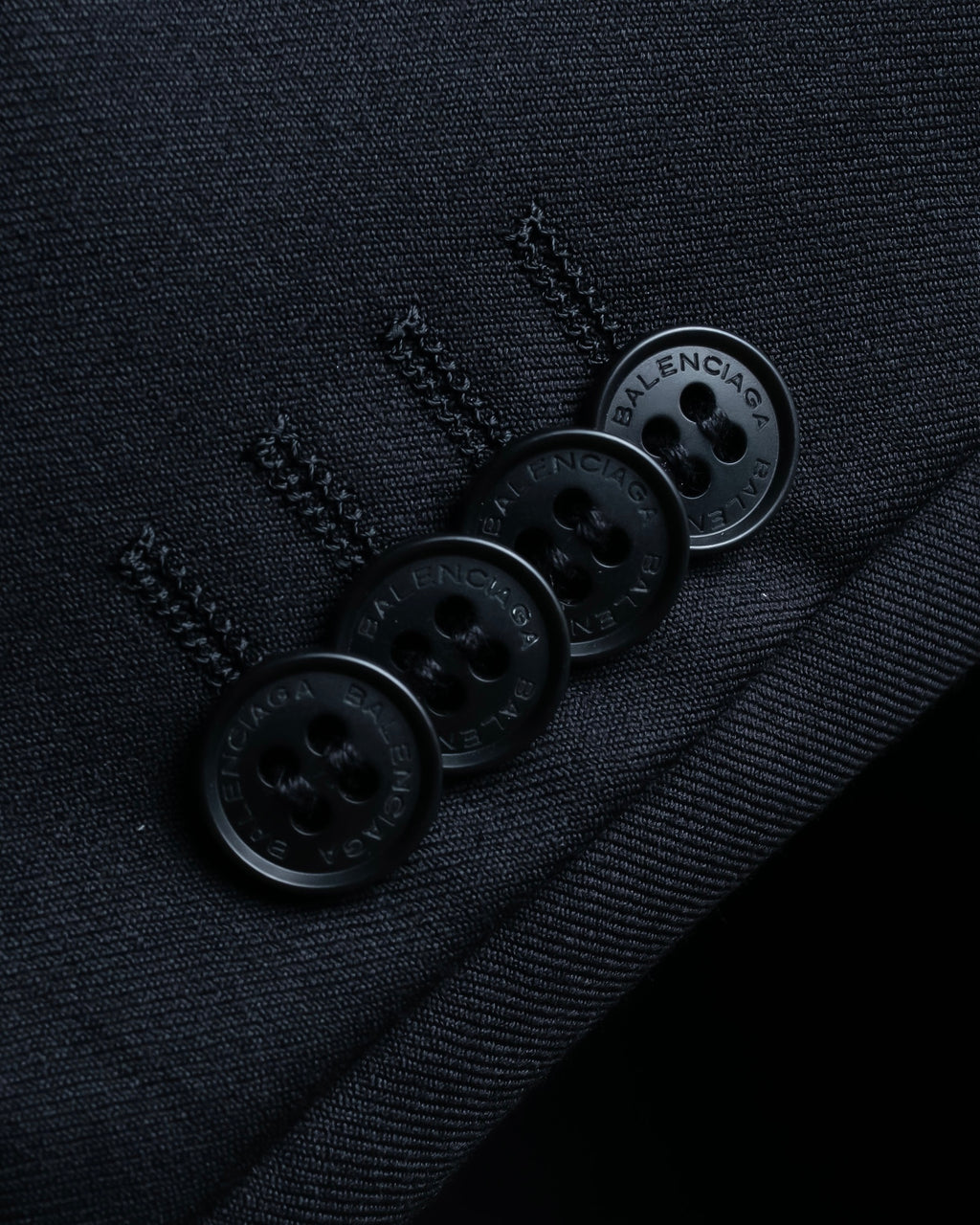 "BALENCIAGA" Taylor & Lodge tailoring wool three-piece set