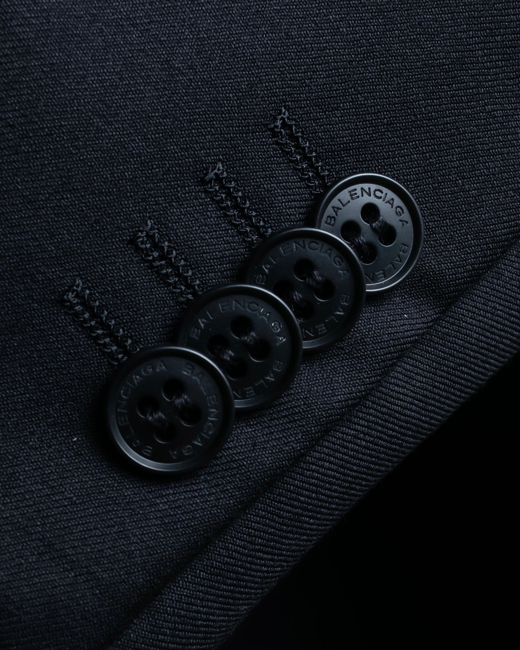 "BALENCIAGA" Taylor & Lodge tailoring wool three-piece set