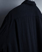 "COMME des GARCONS" 94AW Straight silhouette wool shirt dress