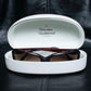 "Vivienne Westwood" Engraved temple logo oval sunglasses