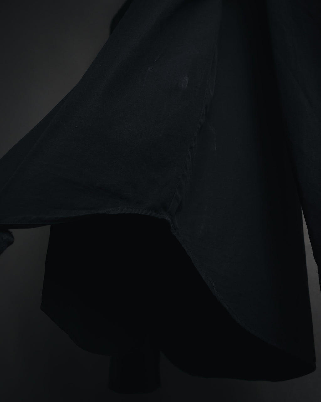 "Maison Margiela" 2017SS minimal fly-front shirt