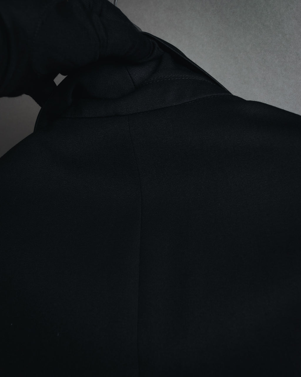 "Yves Saint Laurent" 2008AW Minimal sculpted wool jacket