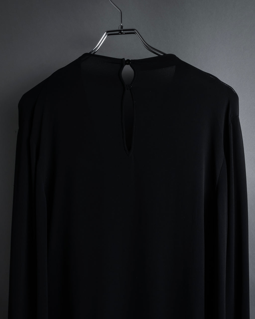 "VALENTINO" 2020-21 Gathered design bow tie skipper silk pullover