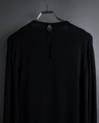 "VALENTINO" 2020-21 Gathered design bow tie skipper silk pullover