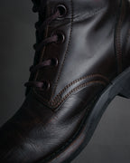 “tricot COMME des GARÇONS”
1990’s-00’s Lace-up military boots