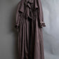 "MIHARA YASUHIRO" Drawstring design trench coat