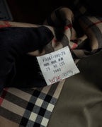 "BURBERRYS" Cape-attached design stand collar coat