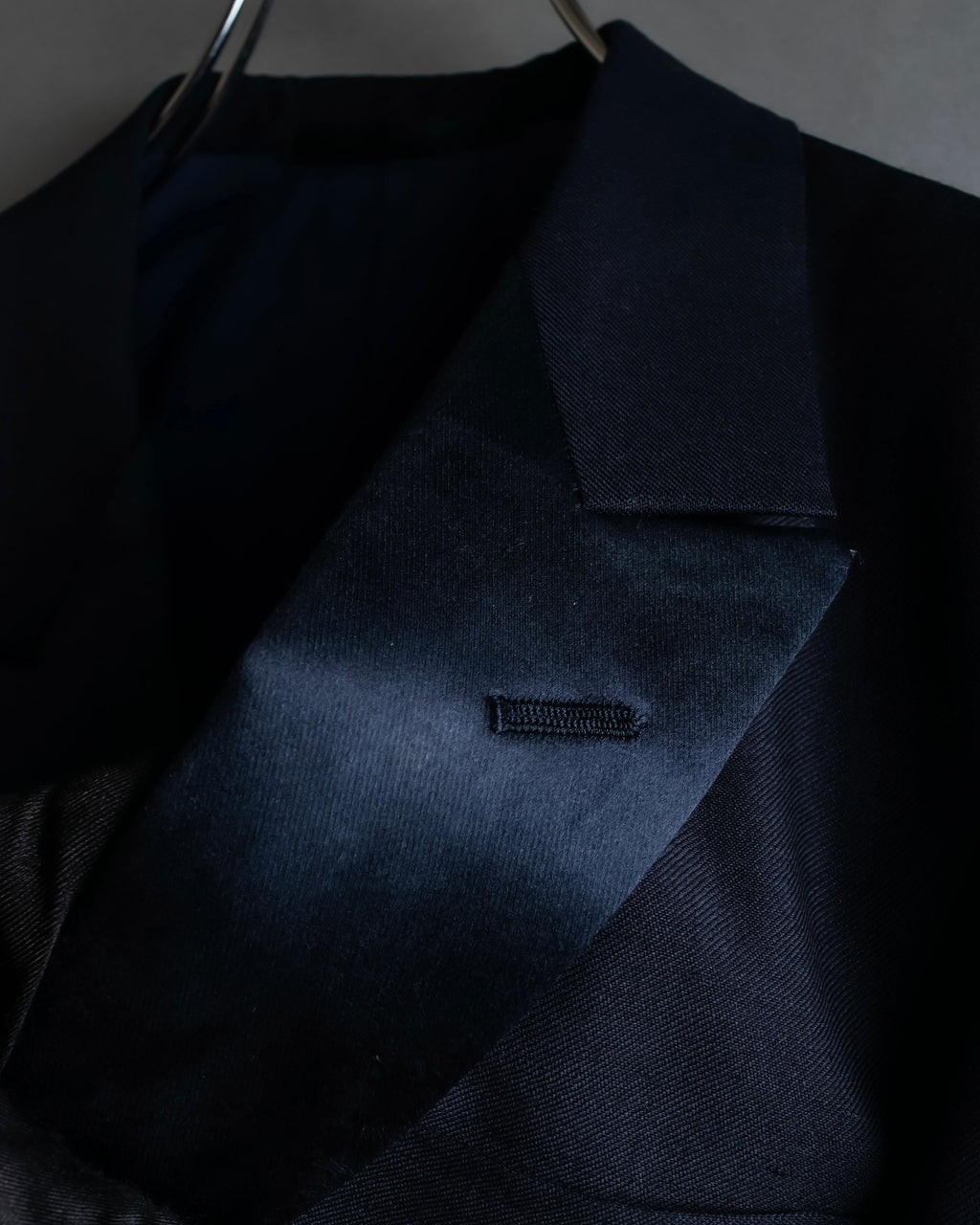 "CHRISTIAN DIOR MONSIEUR" Satin switching design tuxedo dress set up