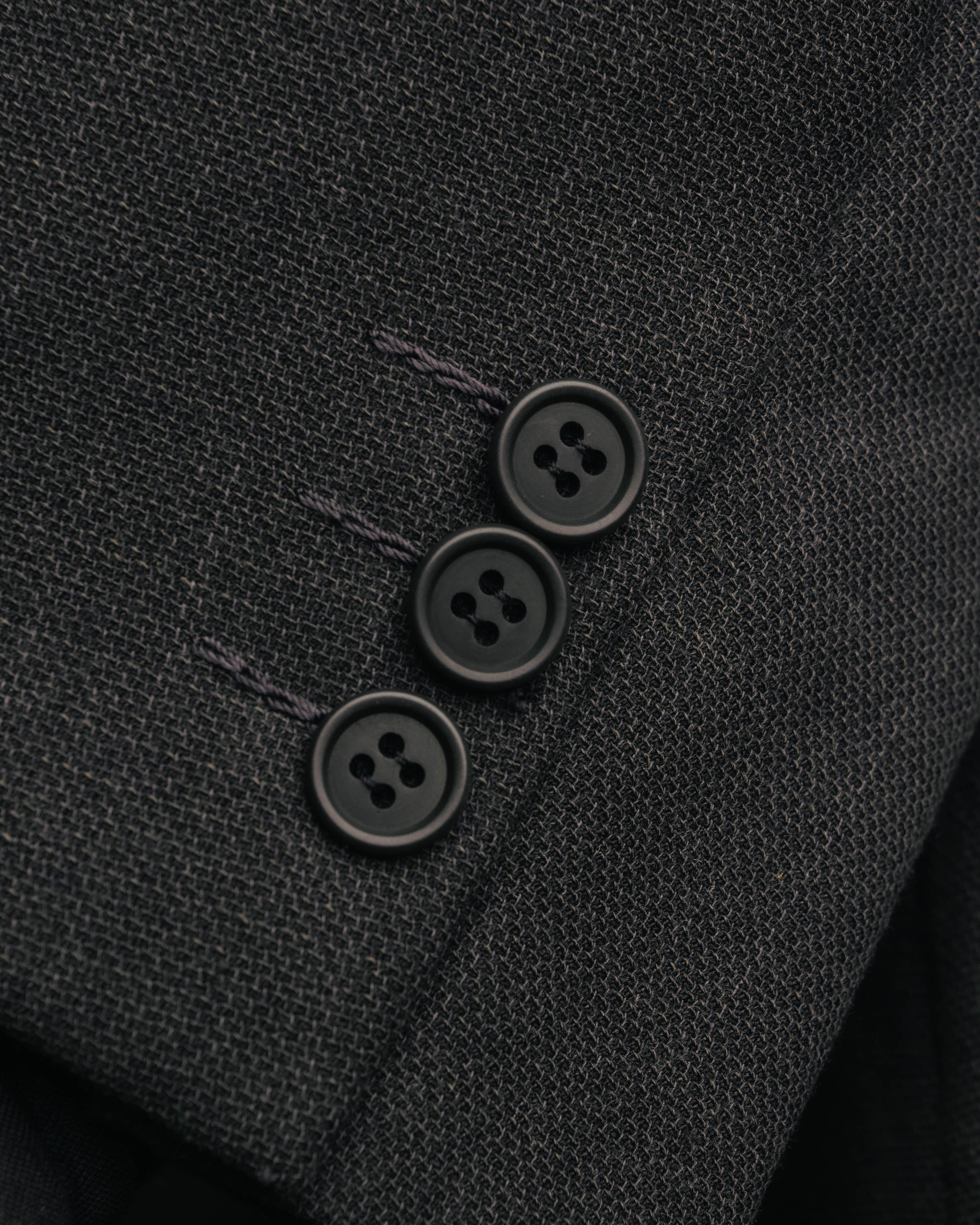 "Giorgio Armani Le Collezioni" 80's-90's Soft tailored double breasted wool blazer