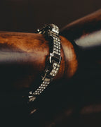 "Ferragamo" Sparkling crystal link bracelet