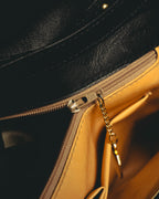 "CELINE" 80's-90's Geometric envelope shoulder bag