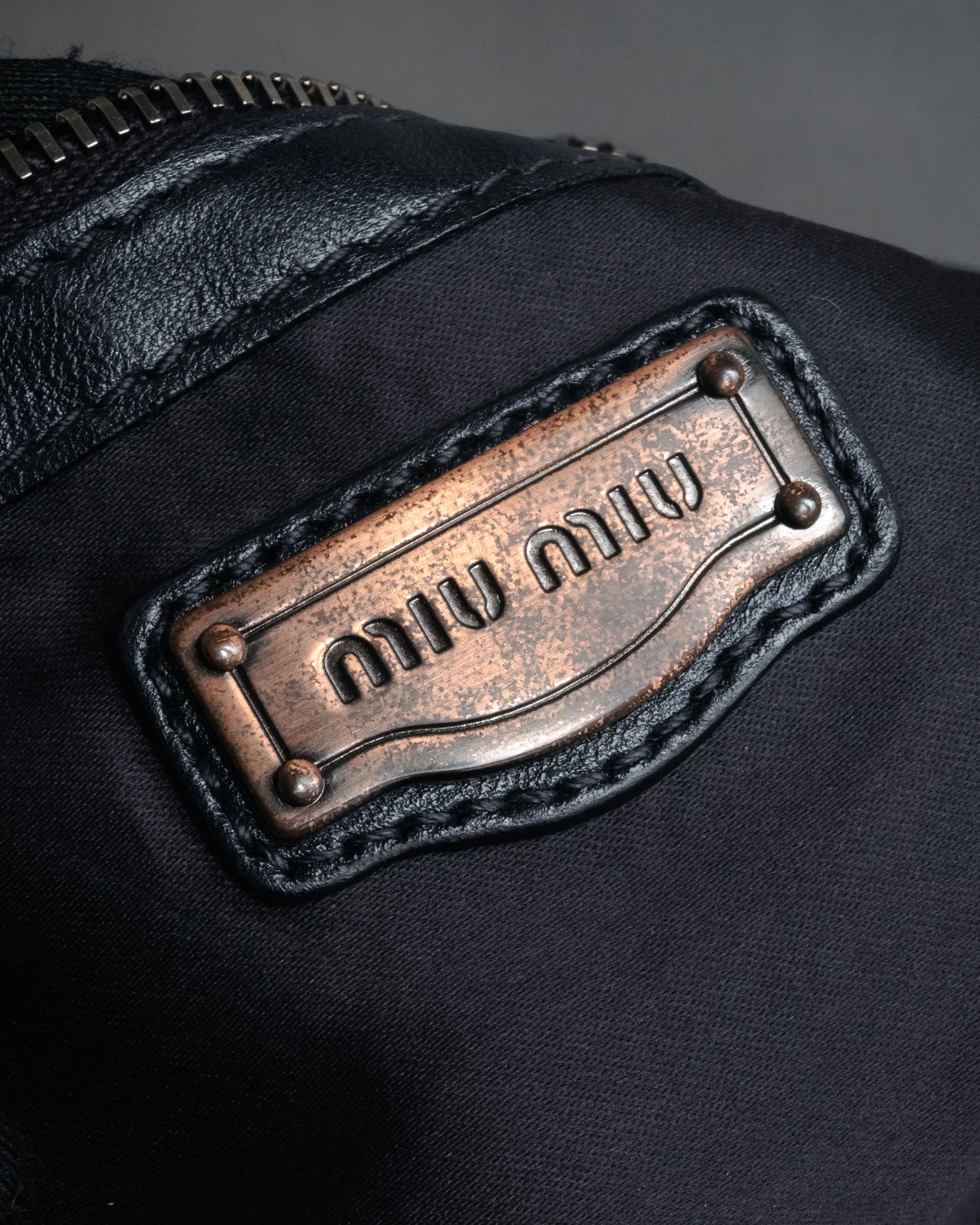 SPECIAL- “miu miu” 2008-2012 Matelassé braided handle hobo bag – MOOD