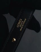 "HERMES" 90’s-00’s classic box calf gloves holder