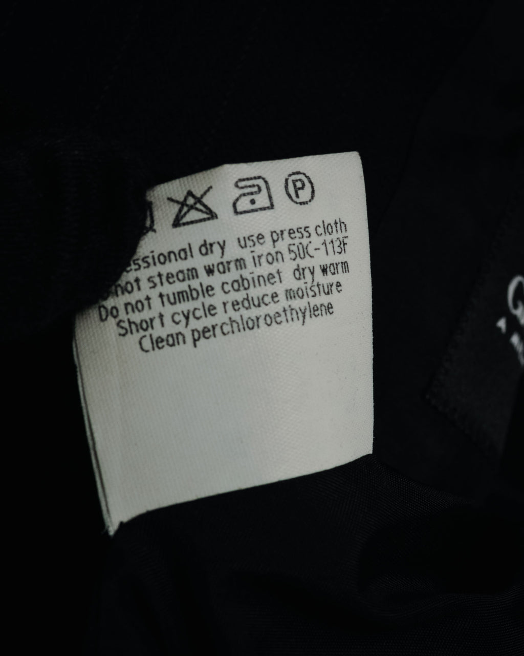 "GIORGIO ARMANI" 90’s pinstripe soft-tailored suit set