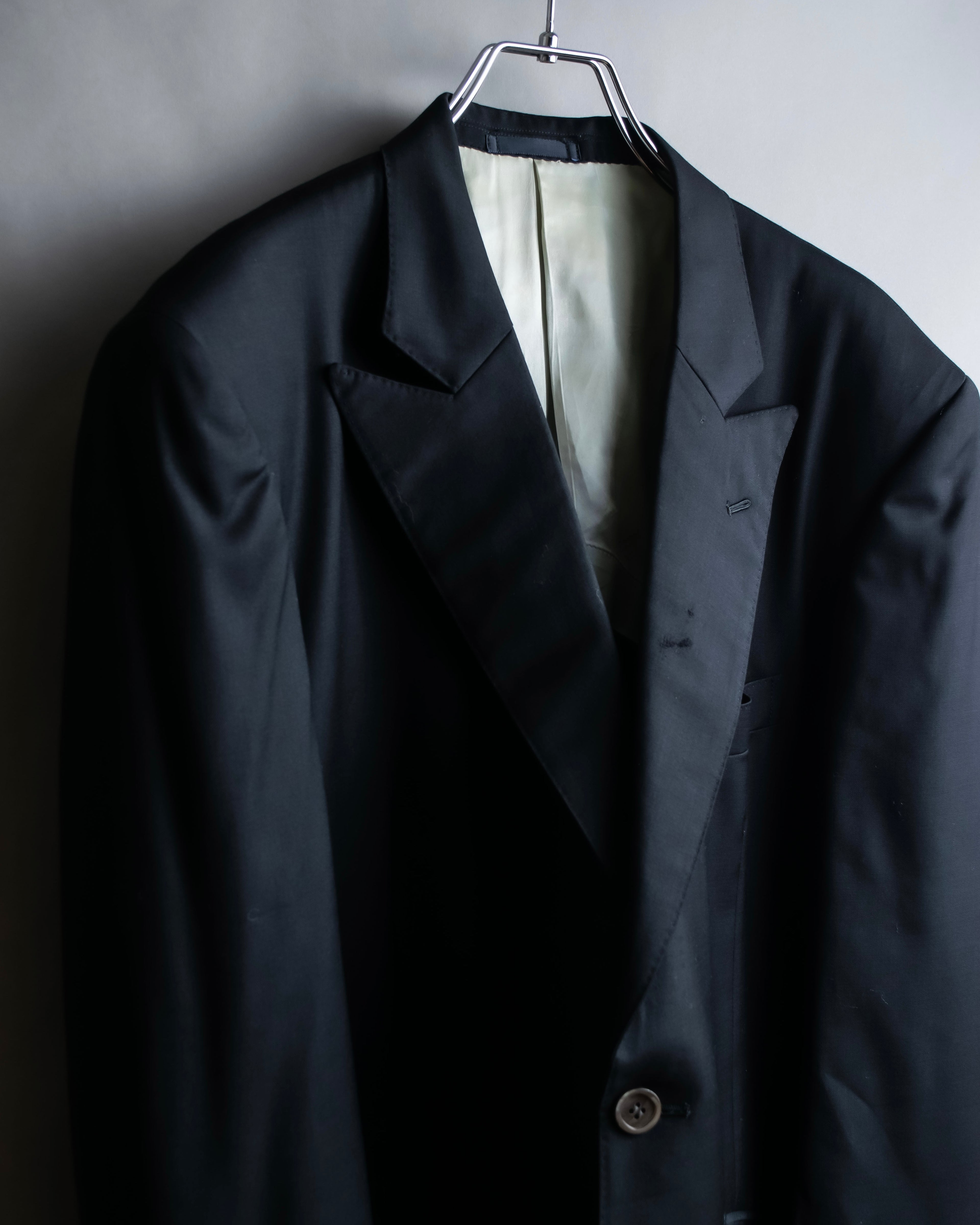 "Vintage tasmanian super 120's wool tailored jacket"