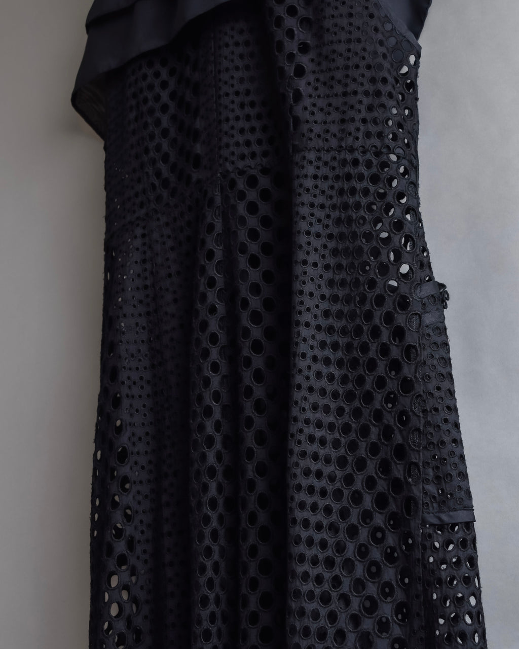 "NOKO OHNO" Layered organza frill embroidered dress