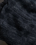 "CHANEL" Sample product hairy material light unevenness cardigan