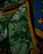 "HERMES" Carpe Diem design Carré 90 silk scarf