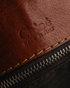 "Chloé" 00's Cognac leather top handle bag