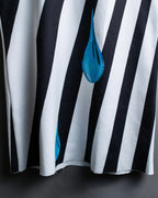 "RAF SIMONS" 14ss Neoprene graphic sleeveless T-shirt