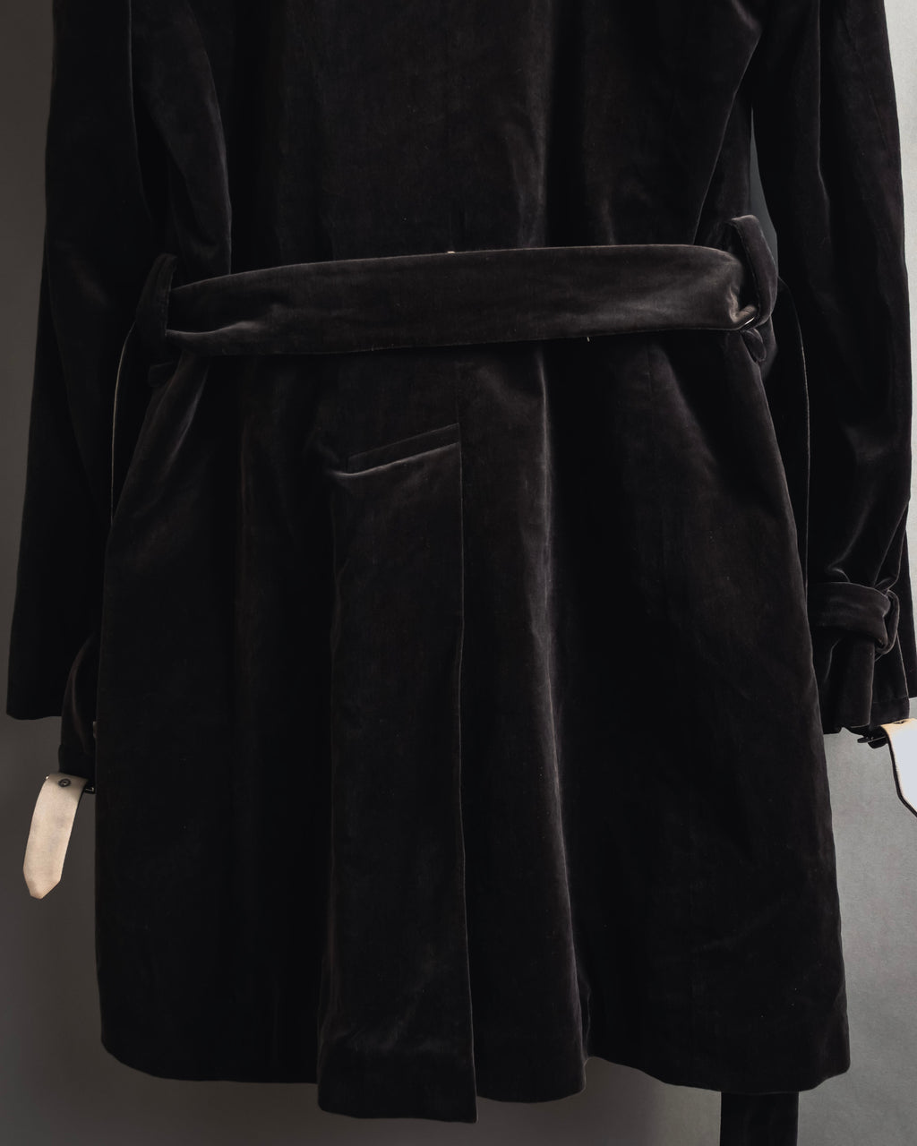 -SPECIAL- "JIL SANDER"
90’s-00’s Architectural cotton velvet belted coat