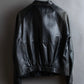 "PAUL SMITH" 100% sheep skin no collar leather jacket