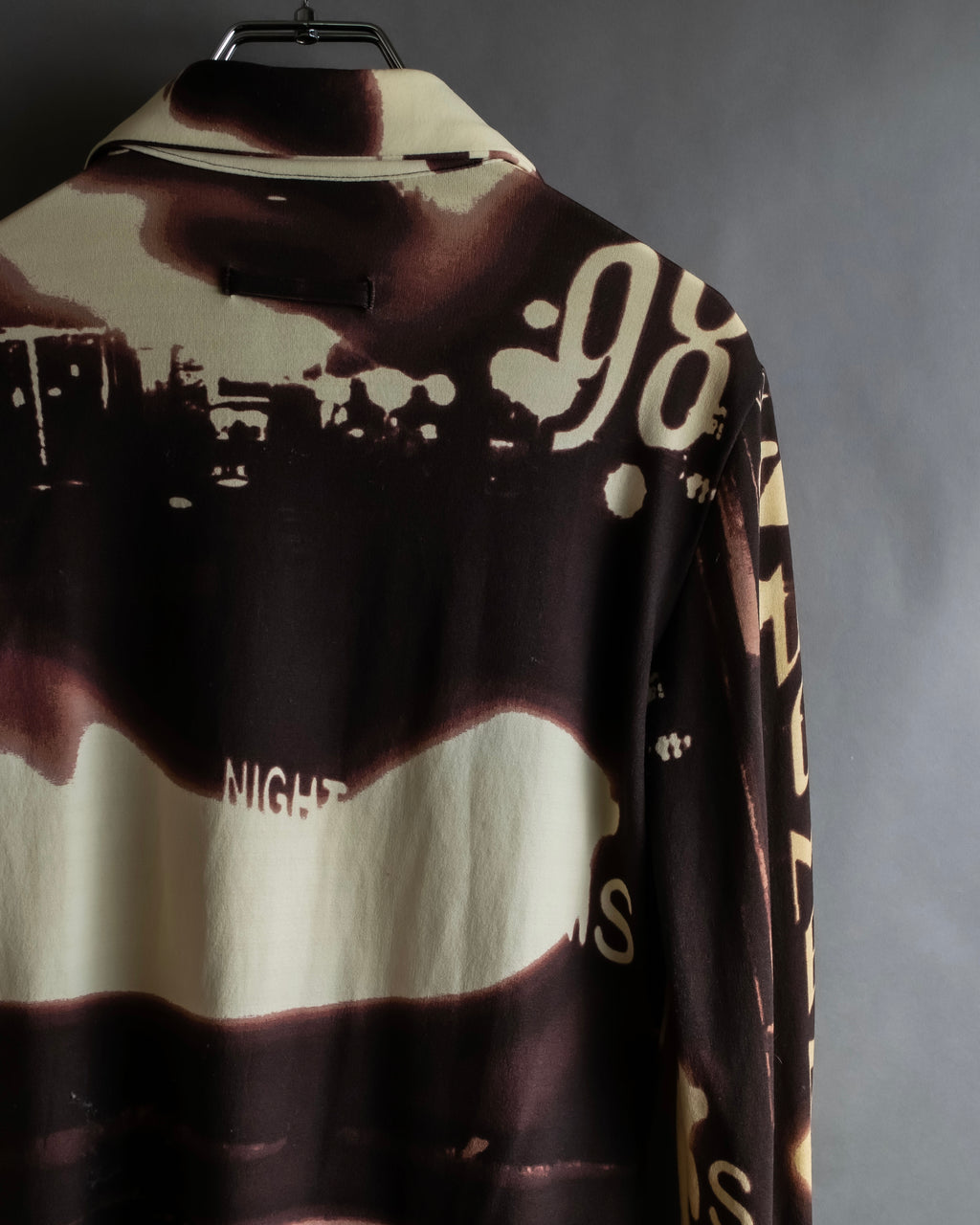 "JEAN PAUL GAULTIER" City night view graphic shirt