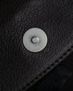 "Sergio Rossi" Flexible leather one-handle bag