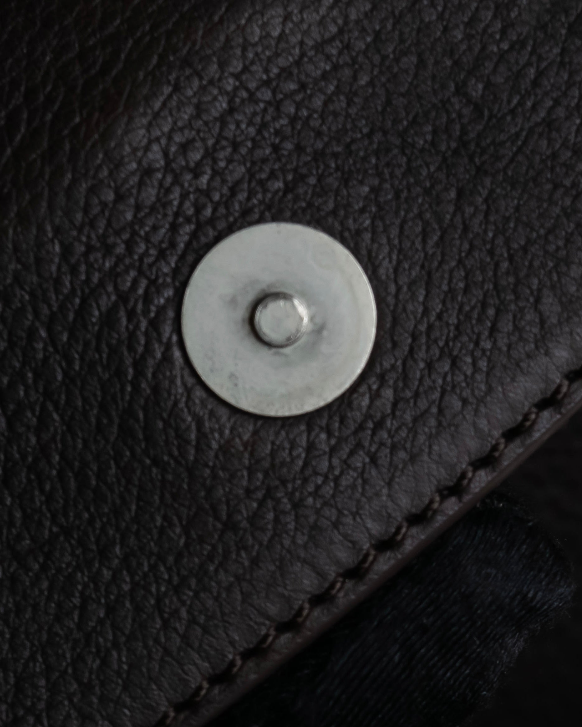 "Sergio Rossi" Flexible leather one-handle bag