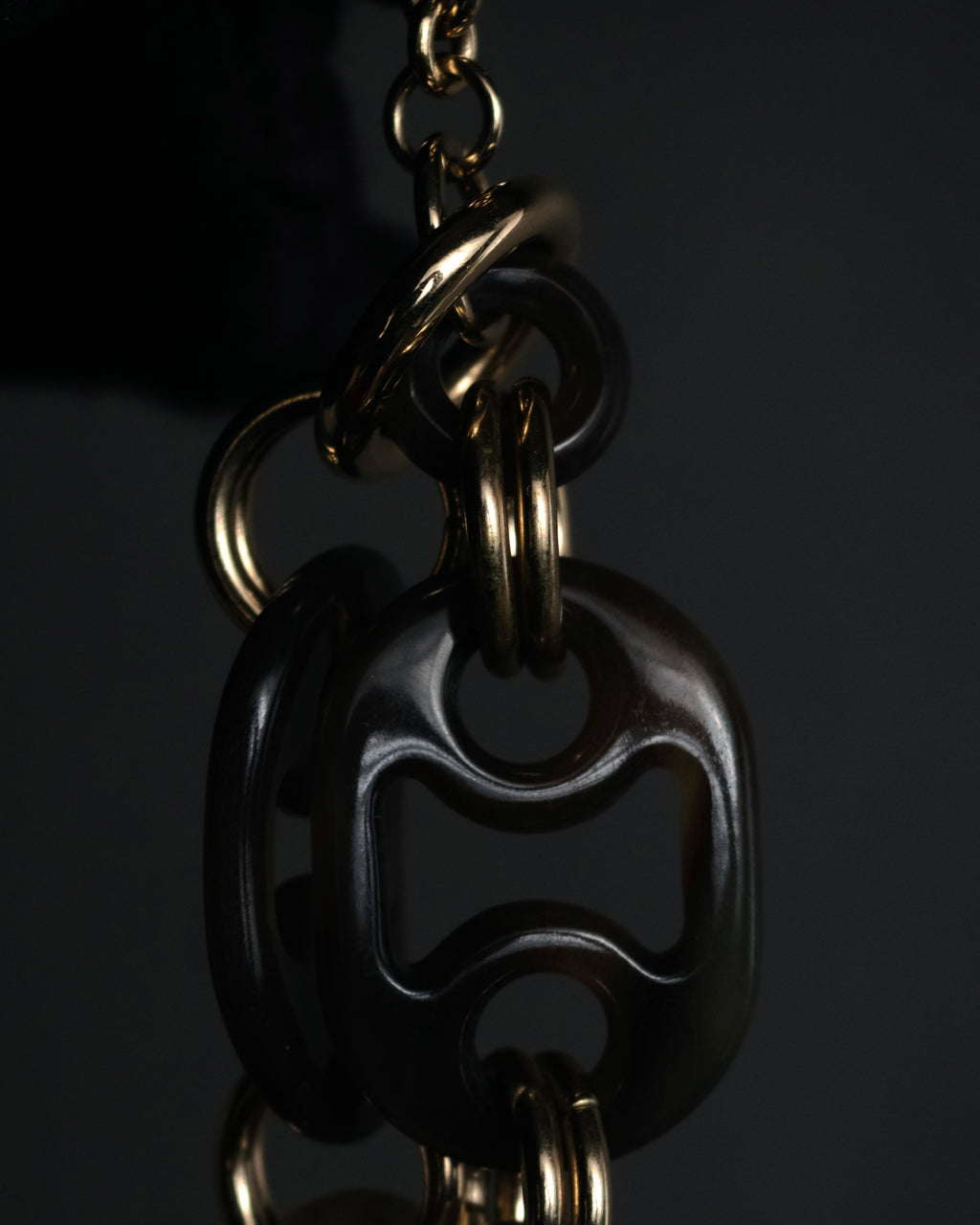 “HERMES” 20’s Eurydice horn chain bracelet