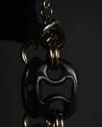 “HERMES” 20’s Eurydice horn chain bracelet