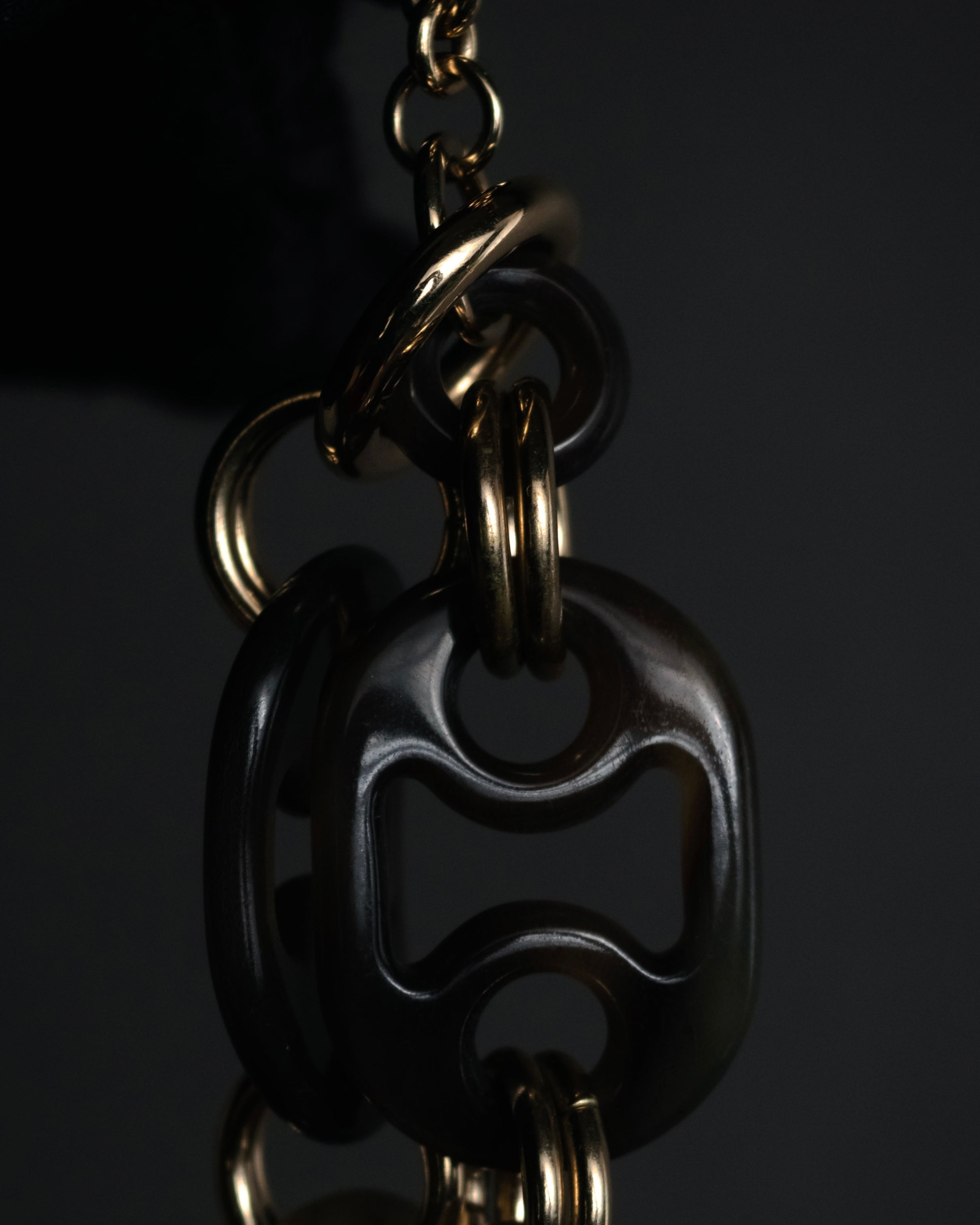 “HERMES” 20’s Eurydice horn chain bracelet