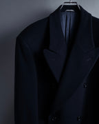 "STUDIO 0001 BY FERRE" Structured silhouette super long chester coat