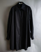 "KIMHĒKIM" Bondage corset belt design shirt dress