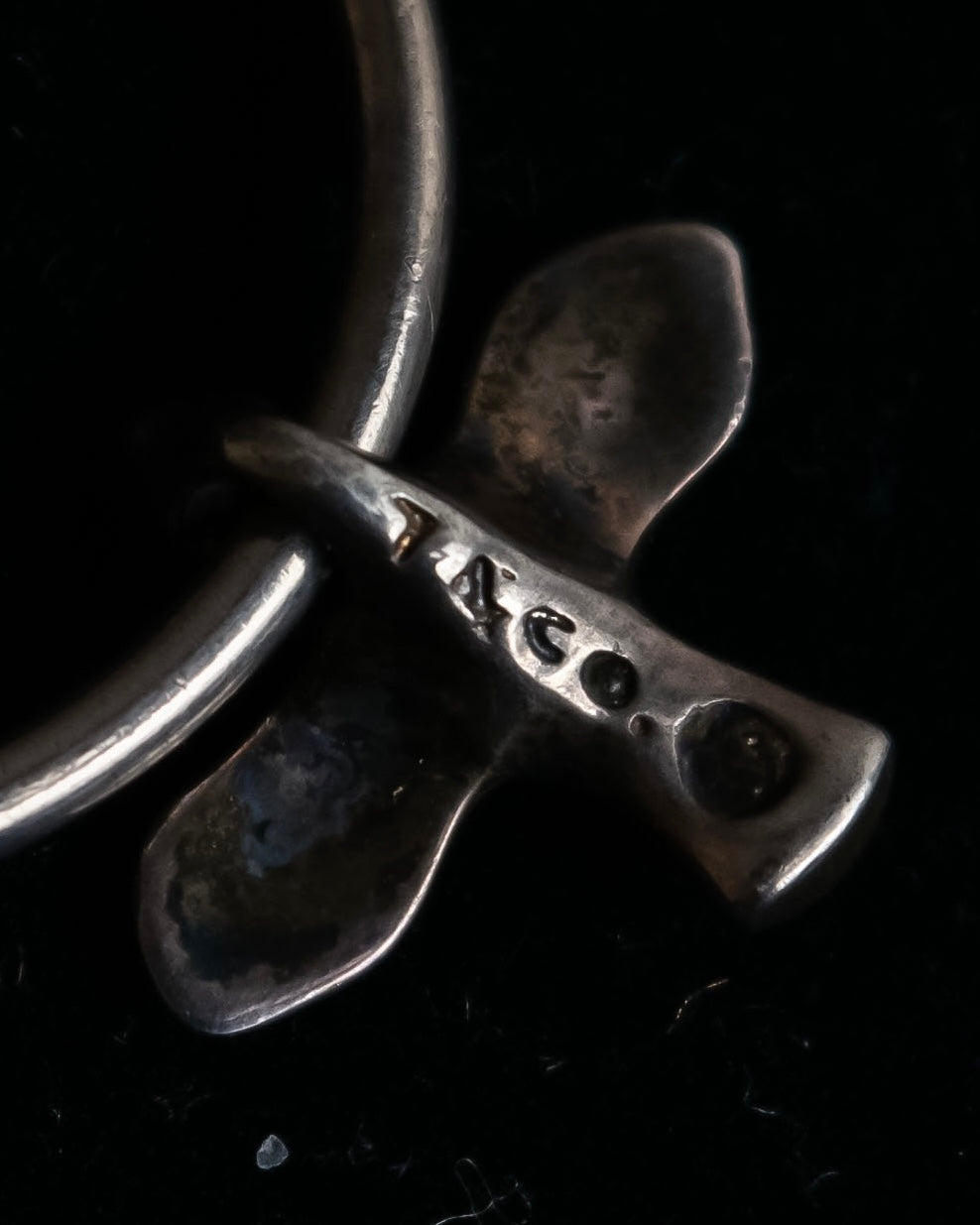 "Tiffany&Co" Bird's Claws motif silver ring