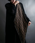 “GUCCI” Horse bit printed diamond scarf