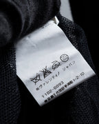 "RED VALENTINO" Distressed tulle skirt docking long pullover