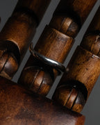 “Georg Jensen” 70’s-90’s Organic spiral silver ring