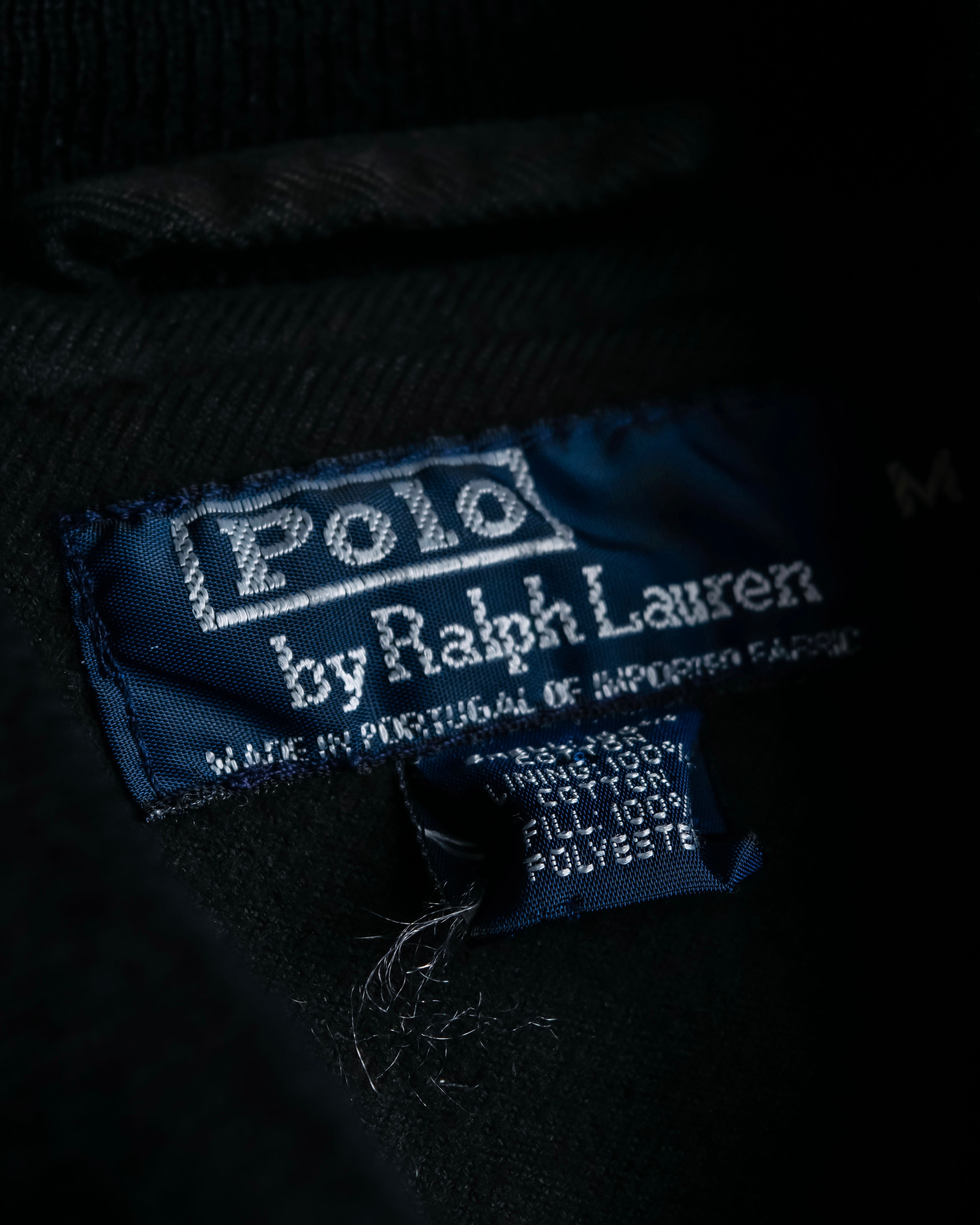 "POLO Ralph Lauren" Vintage beautiful faded quilted blouson