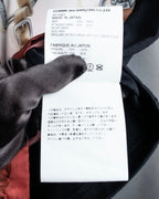 "COMME des GARCONS" Belt pattern docking design knit sew