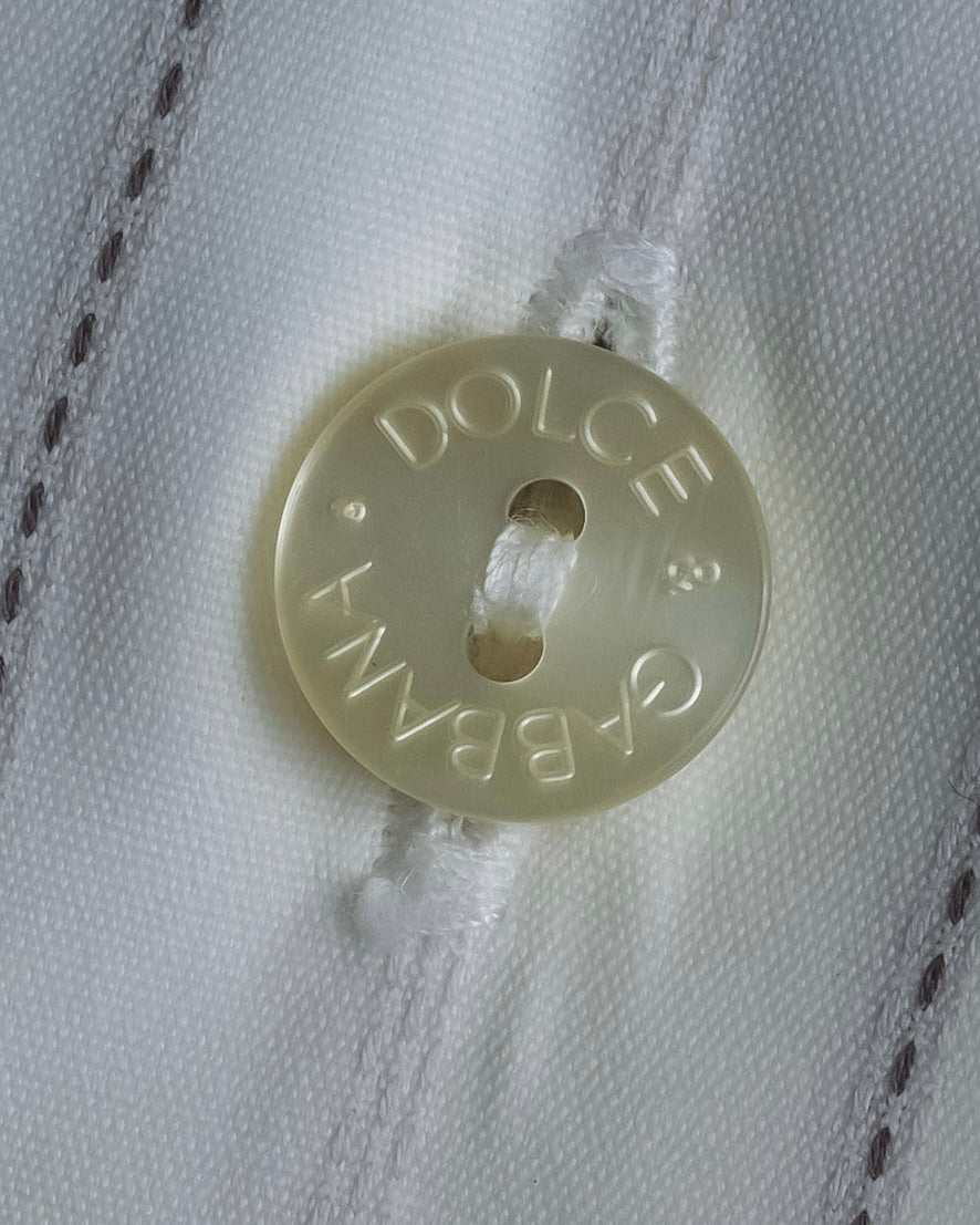 "Dolce & Gabbana" 12SS Two types of woven striped shirt