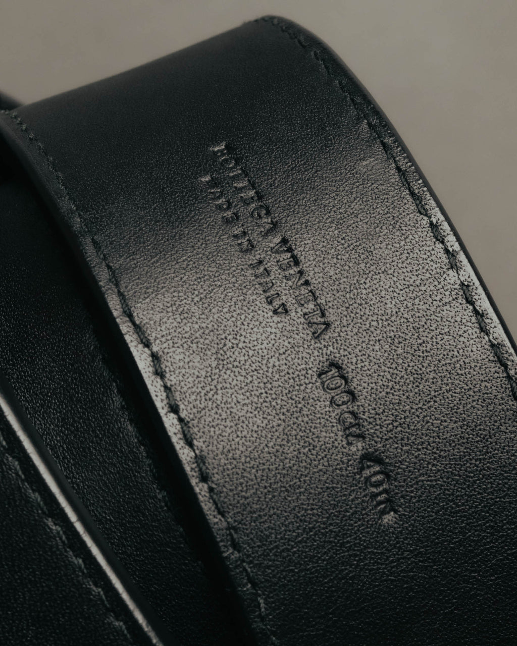 "BOTTEGA VENETA" 00's-10's Intrecciato leather belt