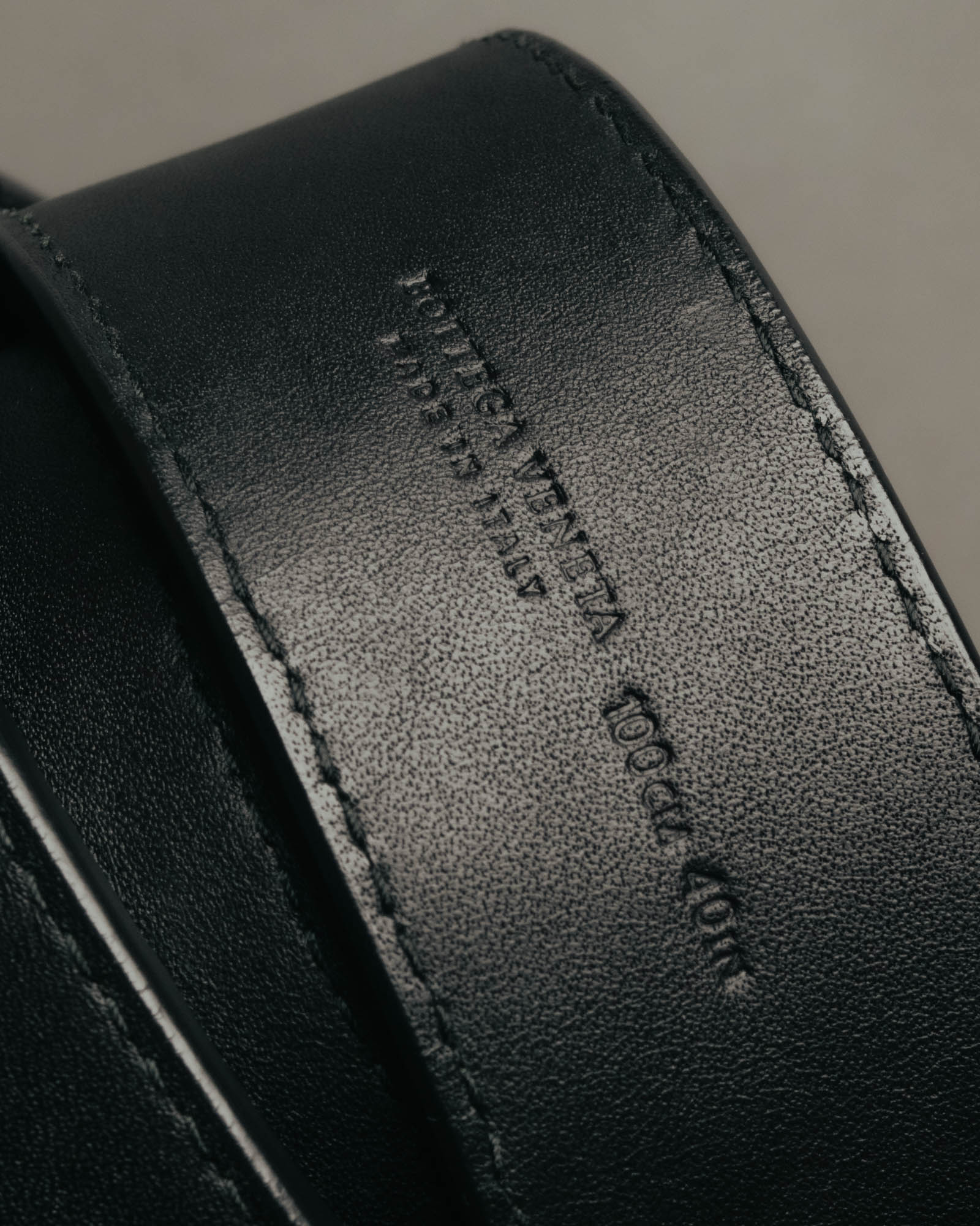 "BOTTEGA VENETA" 00's-10's Intrecciato leather belt