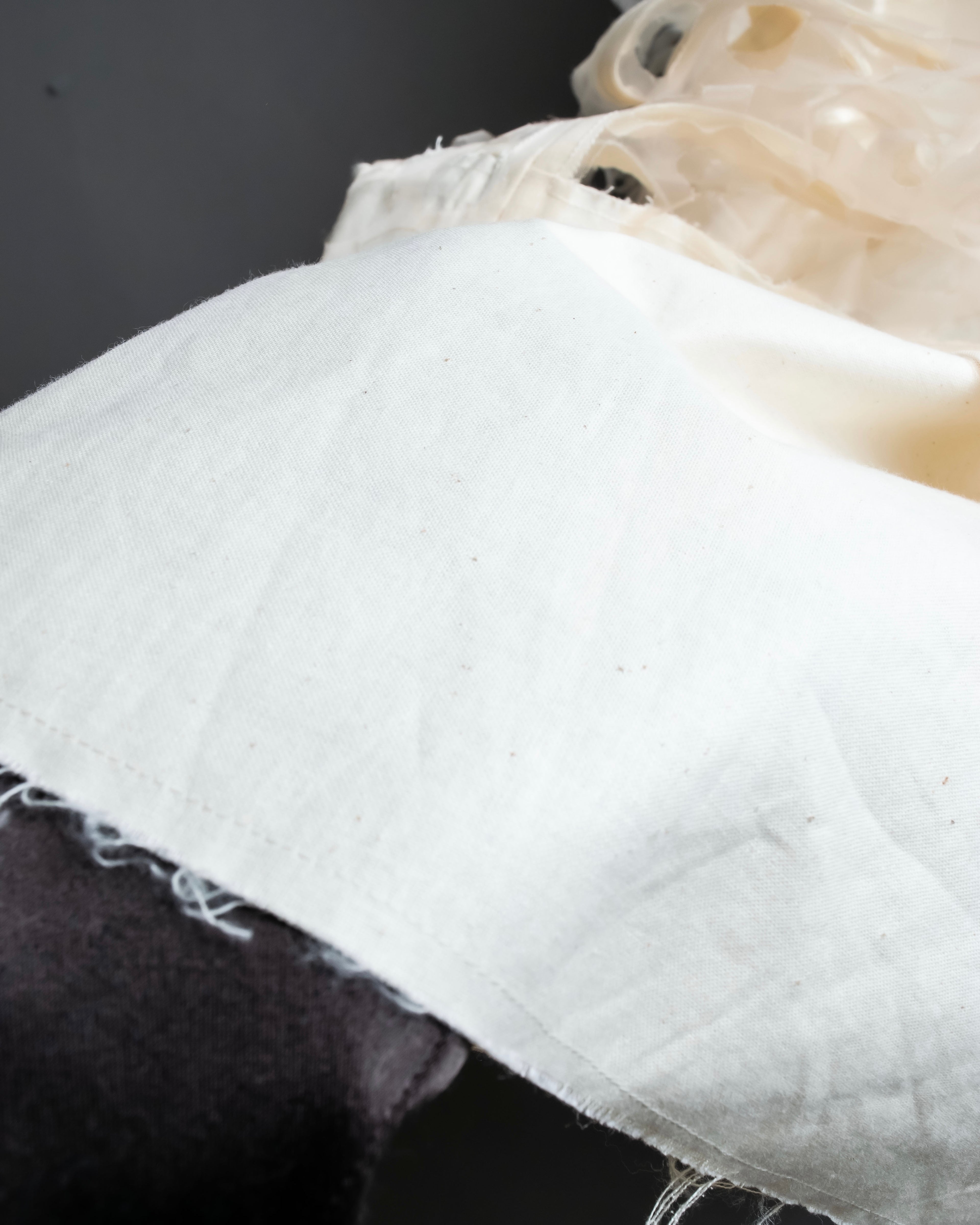 "MAISON MARGIELA" 20SS Polka dot tulle layered skirt